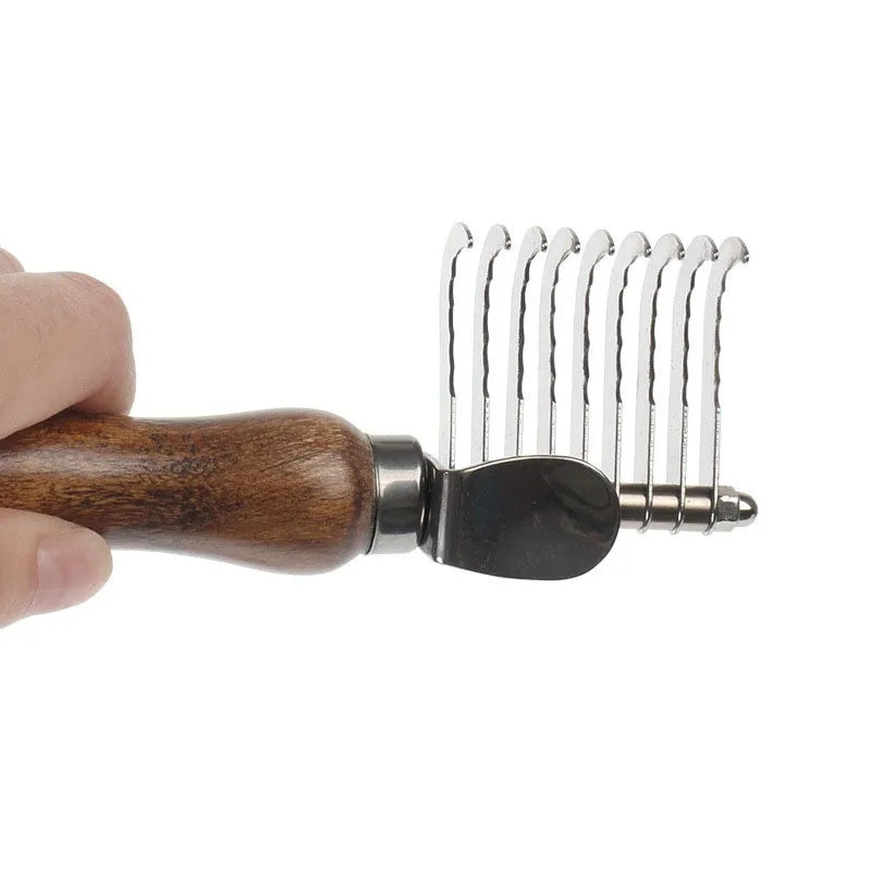 Curved Pet Knot Comb Dog Comb Dog Comb Cat Beauty Hair Removal Cat Comb Pet Supplies