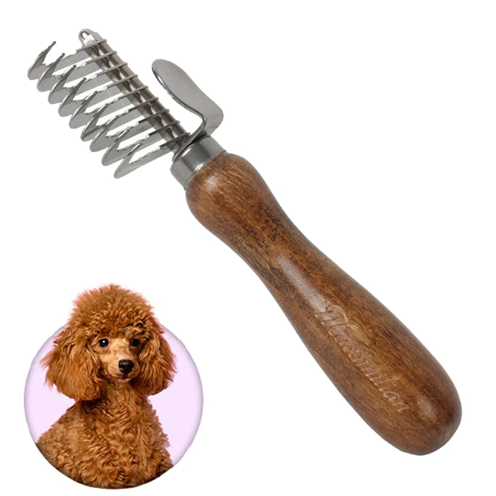 Curved Pet Knot Comb Dog Comb Dog Comb Cat Beauty Hair Removal Cat Comb Pet Supplies