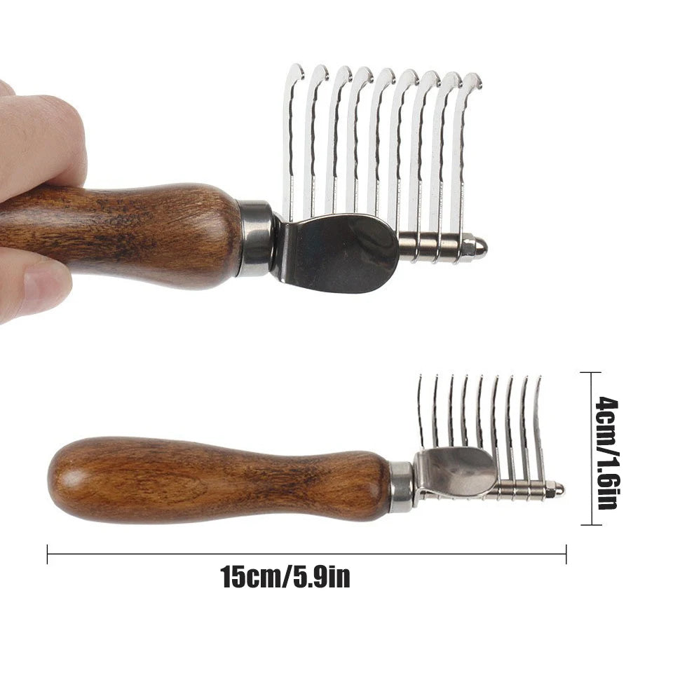 Curved Pet Knot Comb Dog Comb Dog Comb Cat Beauty Hair Removal Cat Comb Pet Supplies